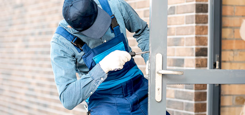 Pivot Storefront Door Locks Installation in Vandenberg Village, California
